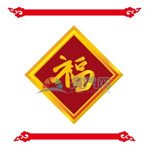 春節(jié)喜慶元素素材春聯(lián)