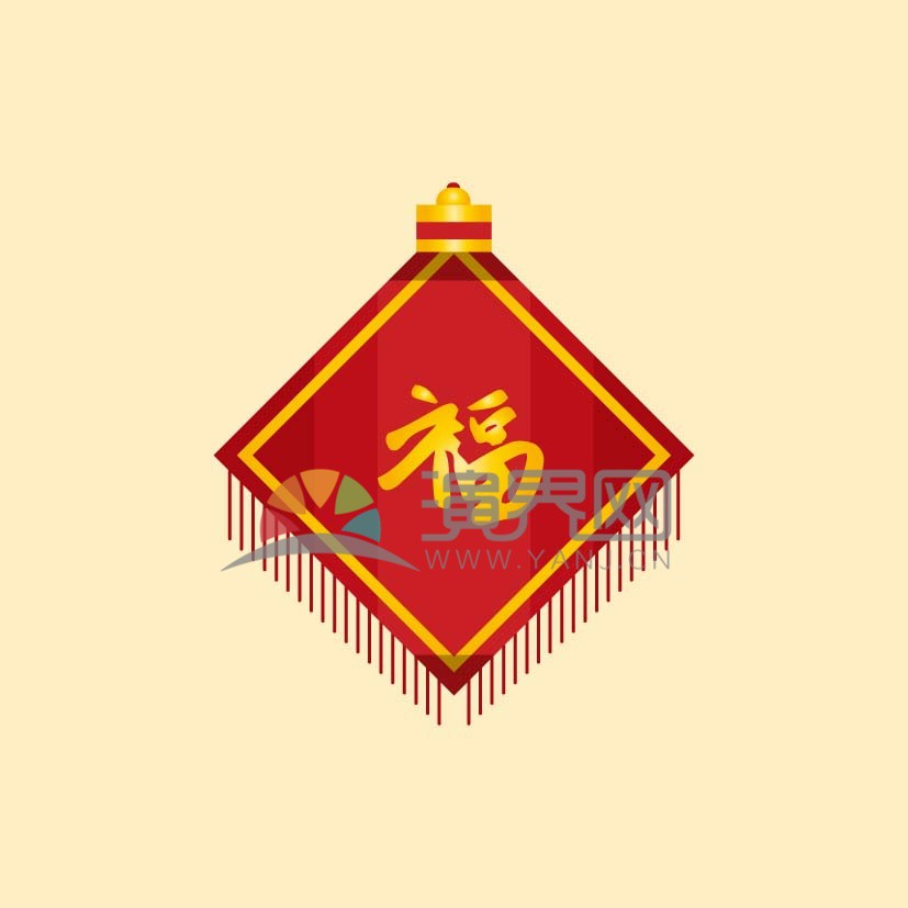 春節(jié)喜慶元素素材春聯(lián)