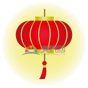 春節(jié)喜慶元素素材極簡(jiǎn)簡(jiǎn)約黃燈籠