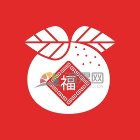 春節(jié)新年喜慶元素素材福字