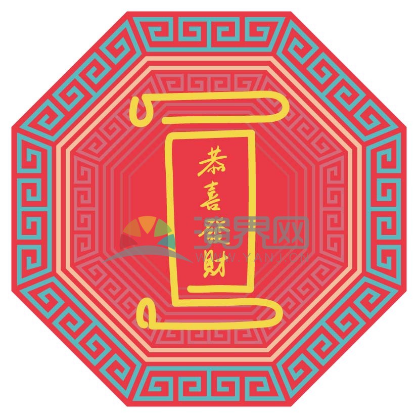 春節(jié)喜慶元素素材極簡簡筆畫對聯(lián)春聯(lián)