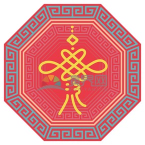 春節(jié)喜慶元素素材極簡(jiǎn)簡(jiǎn)筆畫(huà)中國(guó)結(jié)