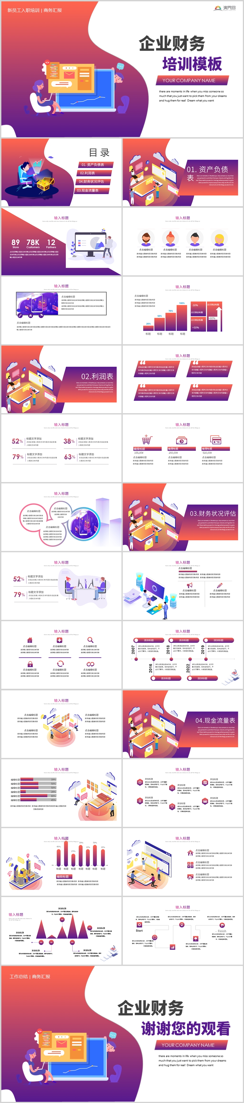 白色插畫(huà)風(fēng)企業(yè)財(cái)務(wù)培訓(xùn)PPT模板