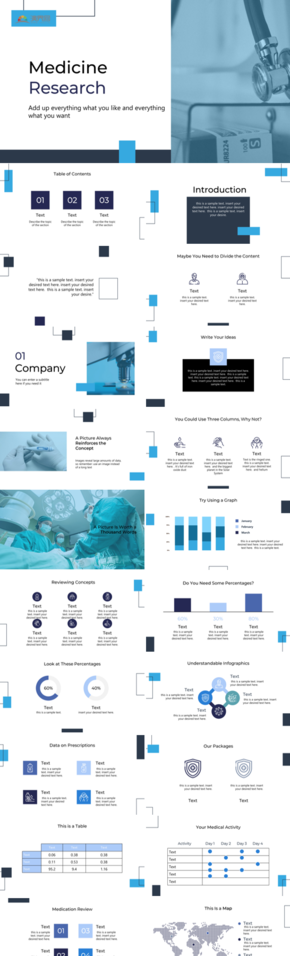 簡約風白色醫(yī)療行業(yè).醫(yī)學(xué)研究領(lǐng)域模板