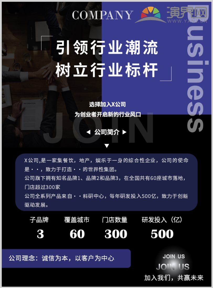 公司招聘海報(bào)模板