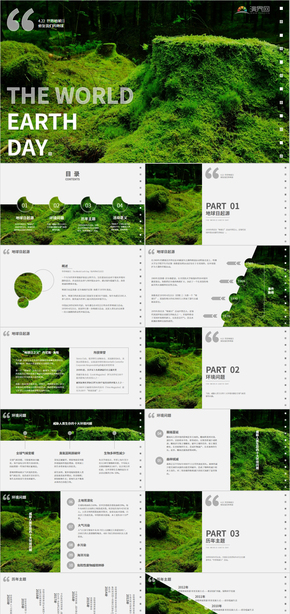 世界地球日主題教育完整內(nèi)容PPT