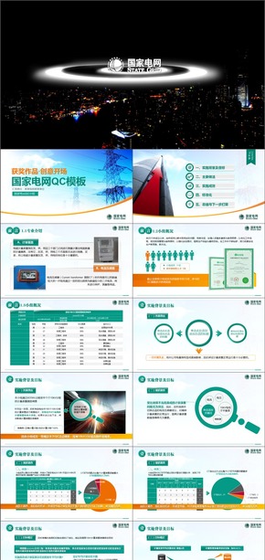獲獎創(chuàng)意開場國家電網(wǎng)QC（真實定制案例）