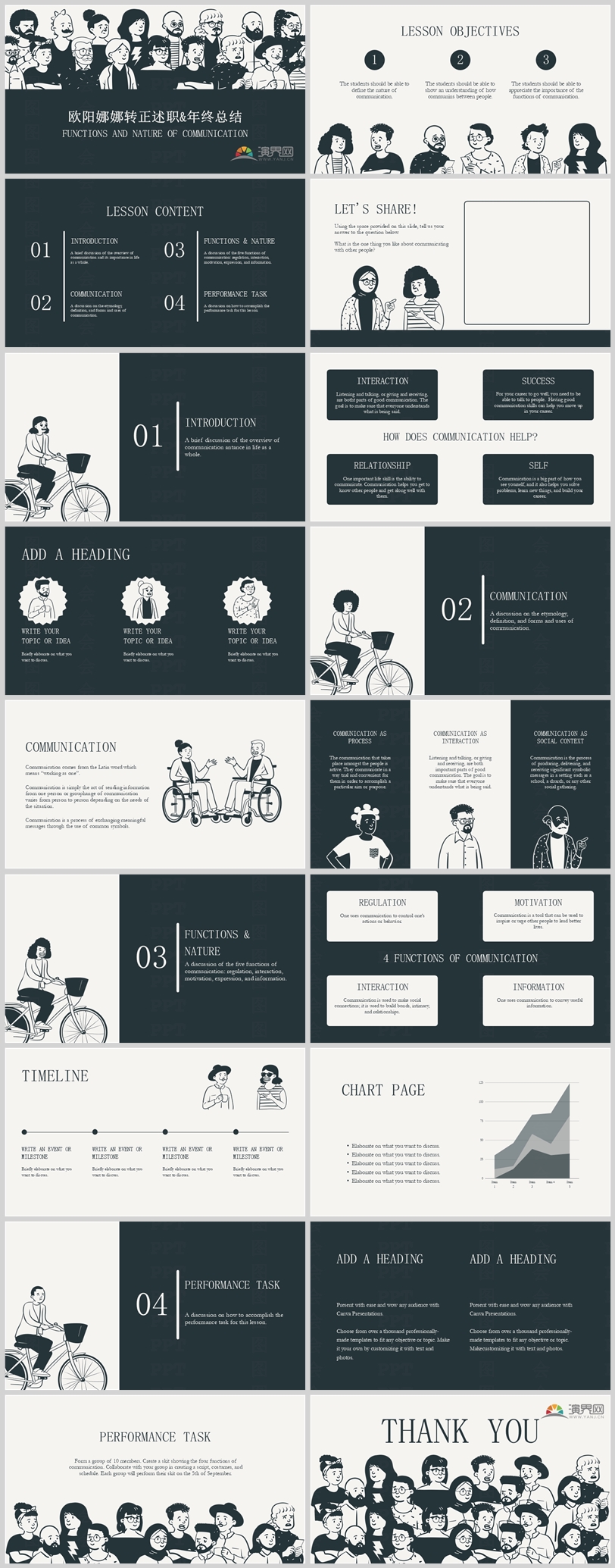 【復古時尚】年終總結(jié)工作匯報教學通用PPT模板