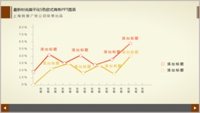 最新時(shí)尚扁平化5色歐式商務(wù)PPT圖表TJ000027