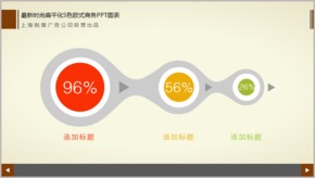 最新時(shí)尚扁平化5色歐式商務(wù)PPT圖表TJ000179