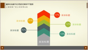 最新時(shí)尚扁平化5色歐式商務(wù)PPT圖表TJ000089