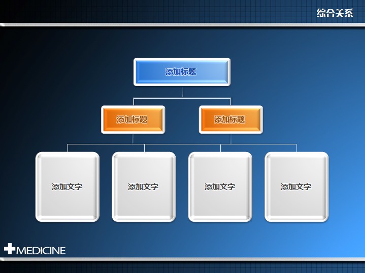 立体三层组织结构图ppt图表