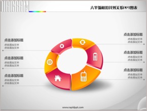 六半弧相扣并列關(guān)系PPT圖表