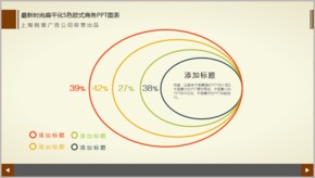 最新時(shí)尚扁平化5色歐式商務(wù)PPT圖表TJ000099