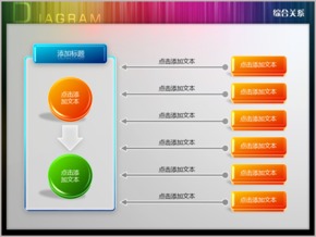 三步驟層層推進遞進關系PPT圖表