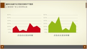 最新時(shí)尚扁平化5色歐式商務(wù)PPT圖表TJ000009