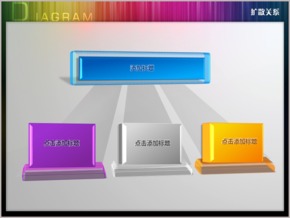 水晶一到三正面擴散關(guān)系PPT圖表