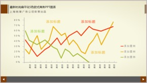 最新時(shí)尚扁平化5色歐式商務(wù)PPT圖表TJ000052