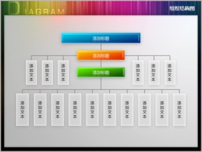 創(chuàng)意立體組織結(jié)構(gòu)PPT圖表