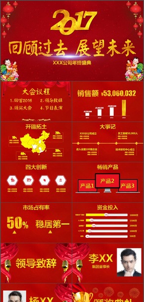 2017年會頒獎暨總結(jié)報(bào)告模板