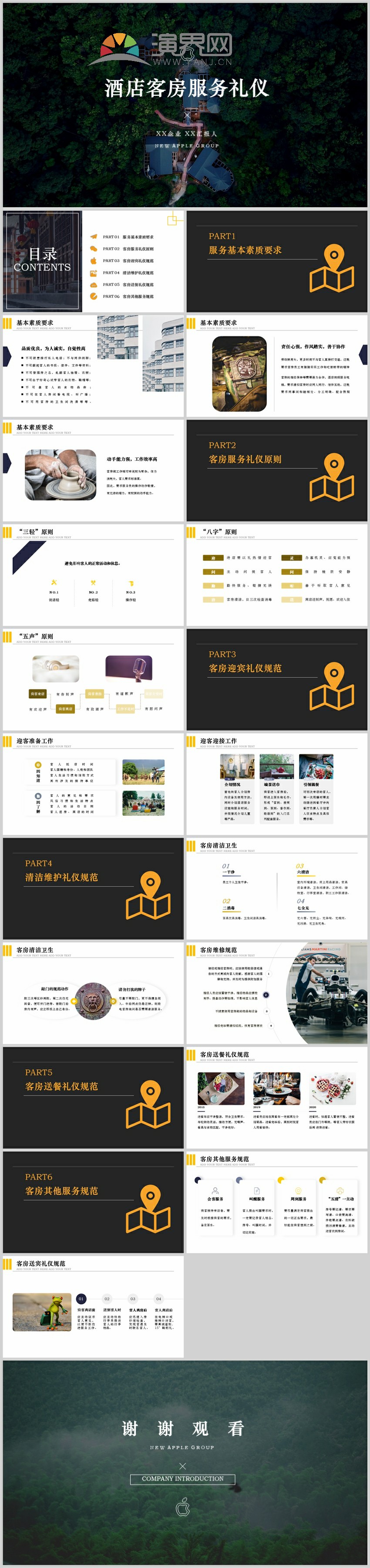酒店客房服務(wù)禮儀