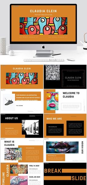  Fashion PPT template