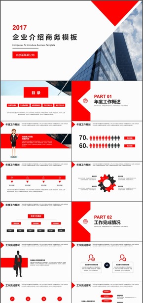 2017年企業(yè)介紹工作推介PPT