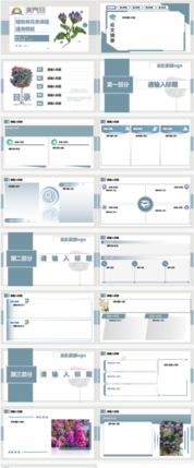 高級(jí)灰植物類(lèi)、花類(lèi)、紫薇課題