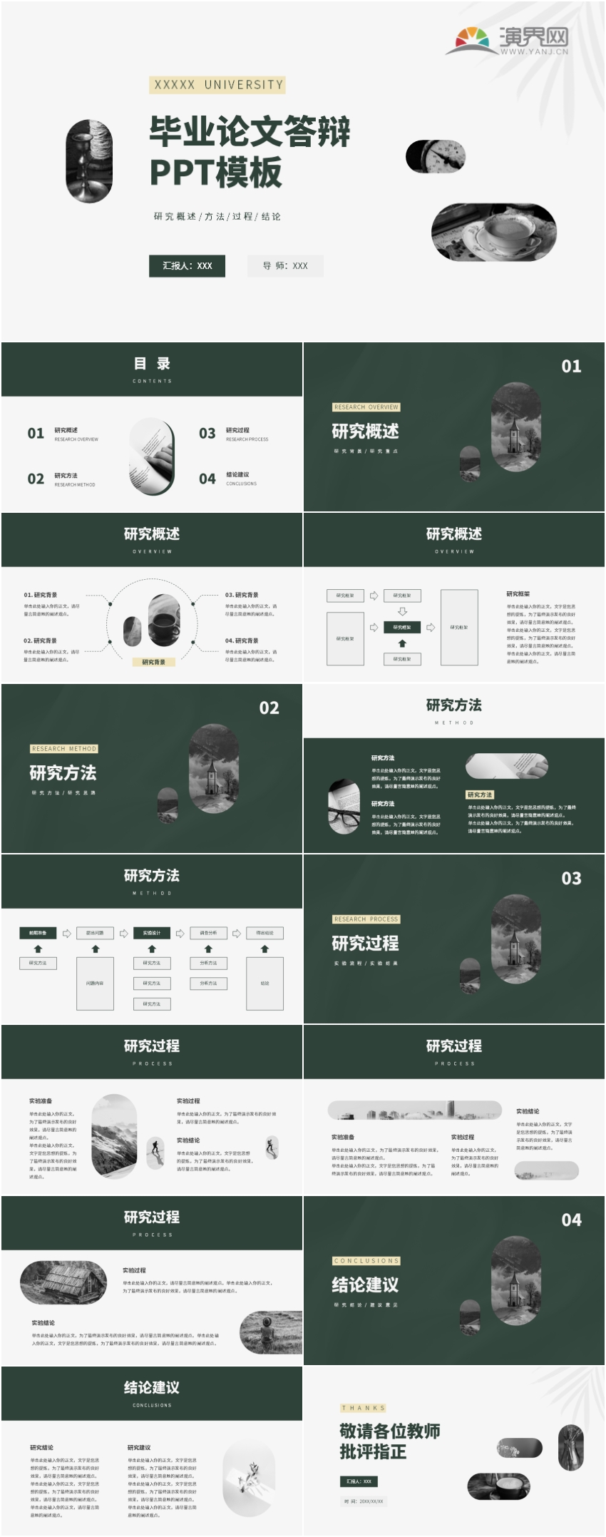 白色簡約畢業(yè)論文答辯PPT模板