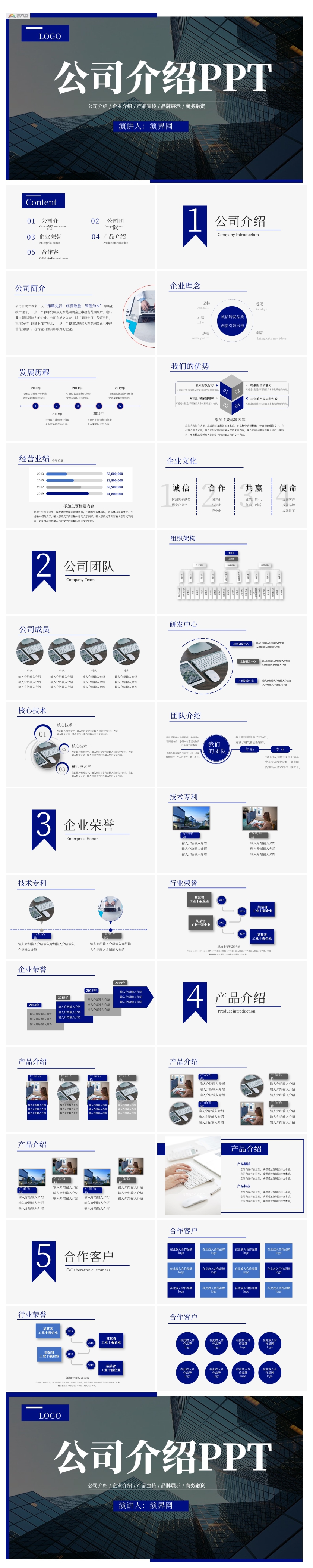 簡(jiǎn)約企業(yè)宣傳公司介紹PPT