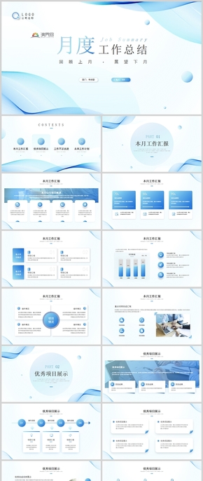 新擬態(tài)月度工作匯報總結