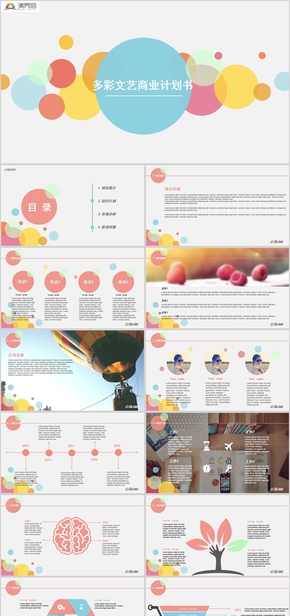 多彩文藝風(fēng)商業(yè)計劃書