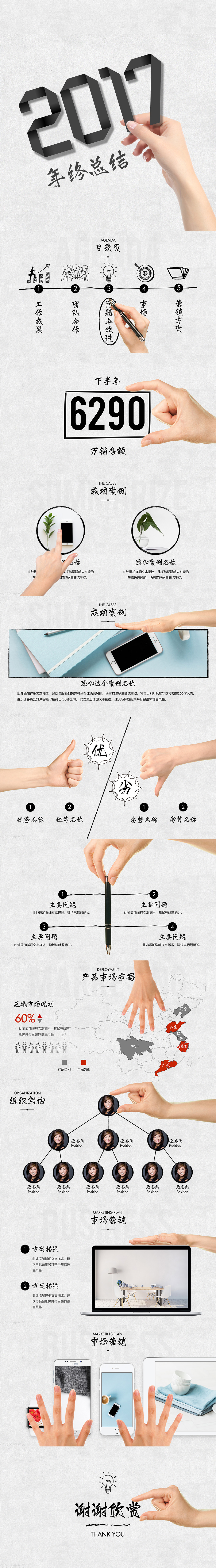 創(chuàng)意動畫年終總結ppt模板
