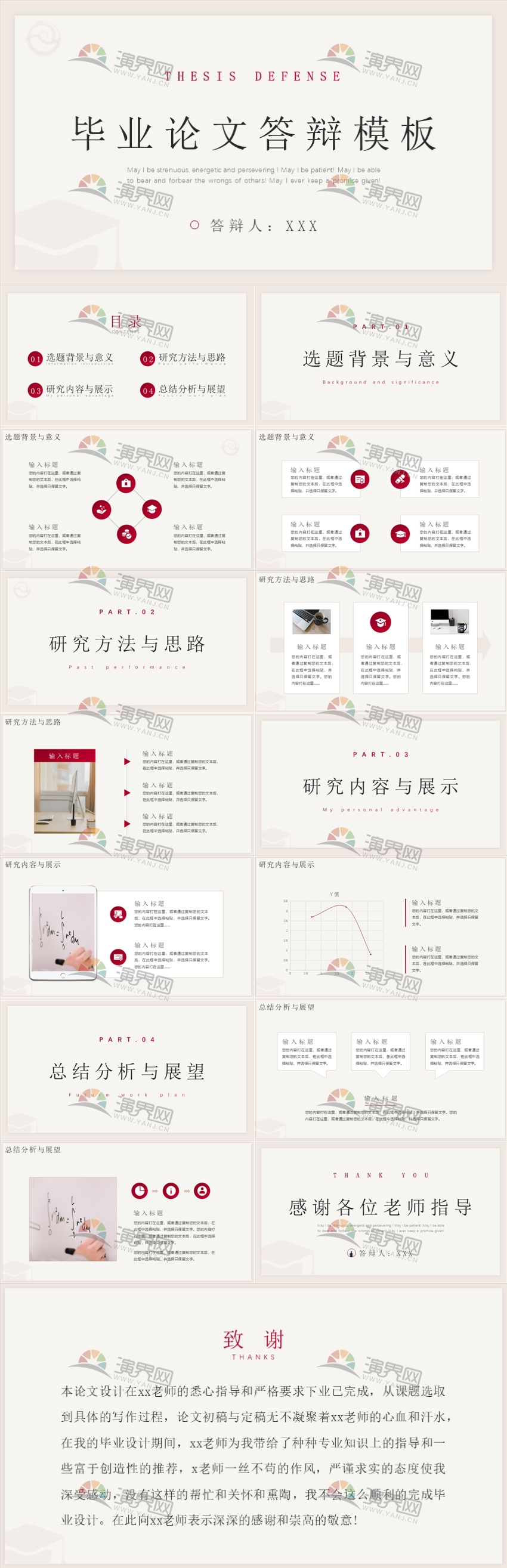 國風高校大學畢業(yè)論文畢業(yè)設計答辯開題報告研究匯報模板.pptx