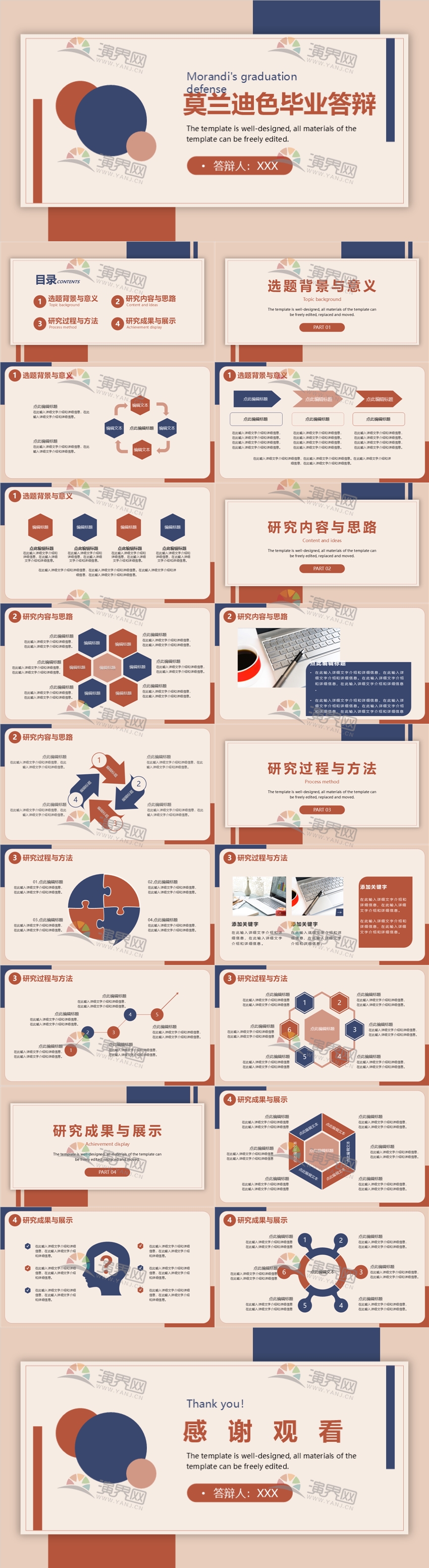 莫蘭迪配色通用高校大學專業(yè)論文答辯課題研究學術報告畢業(yè)設計座談交流模板.pptx