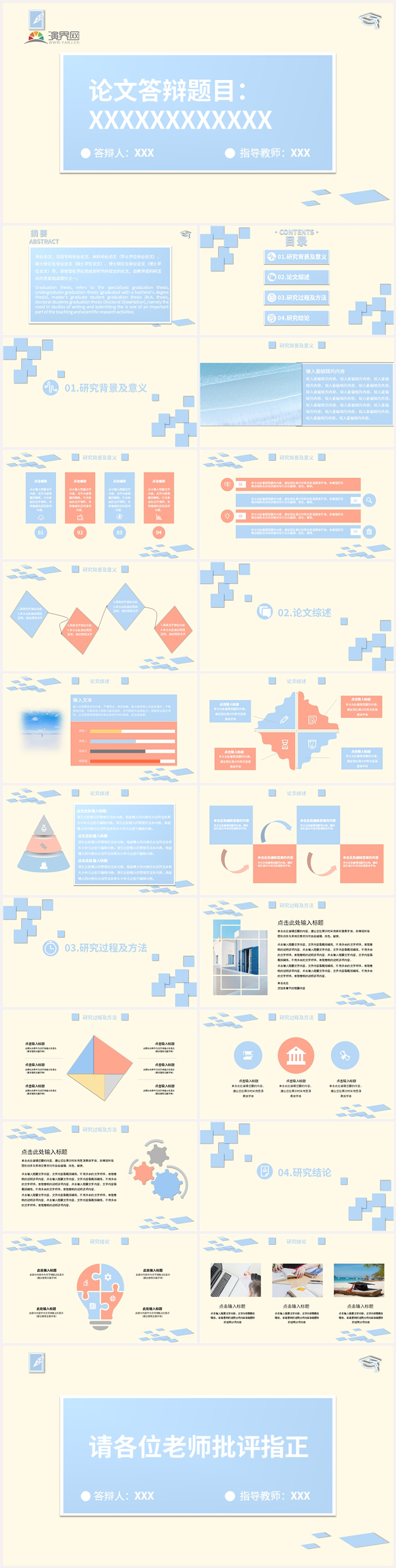 畢業(yè)論文答辯匯報(bào)