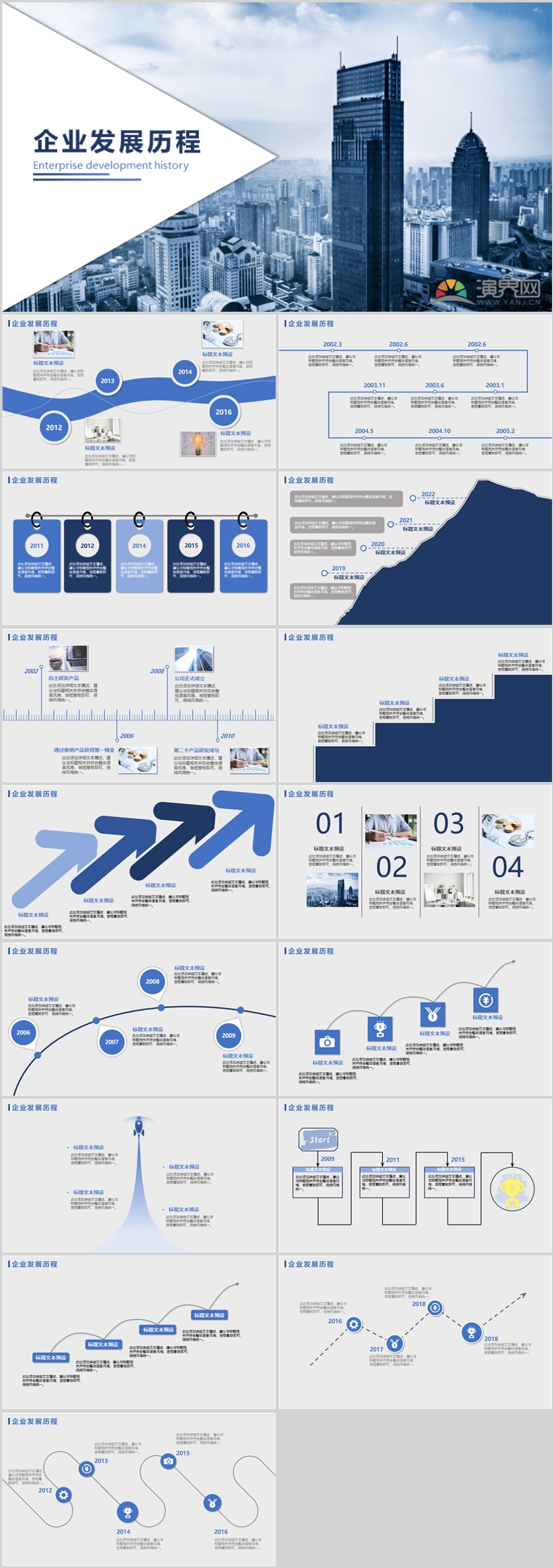  The timeline of the development of blue simplicity wind enterprises