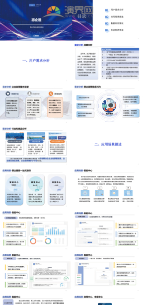  PPT template for report on planning work of dark color preferential enterprise business environment improvement project