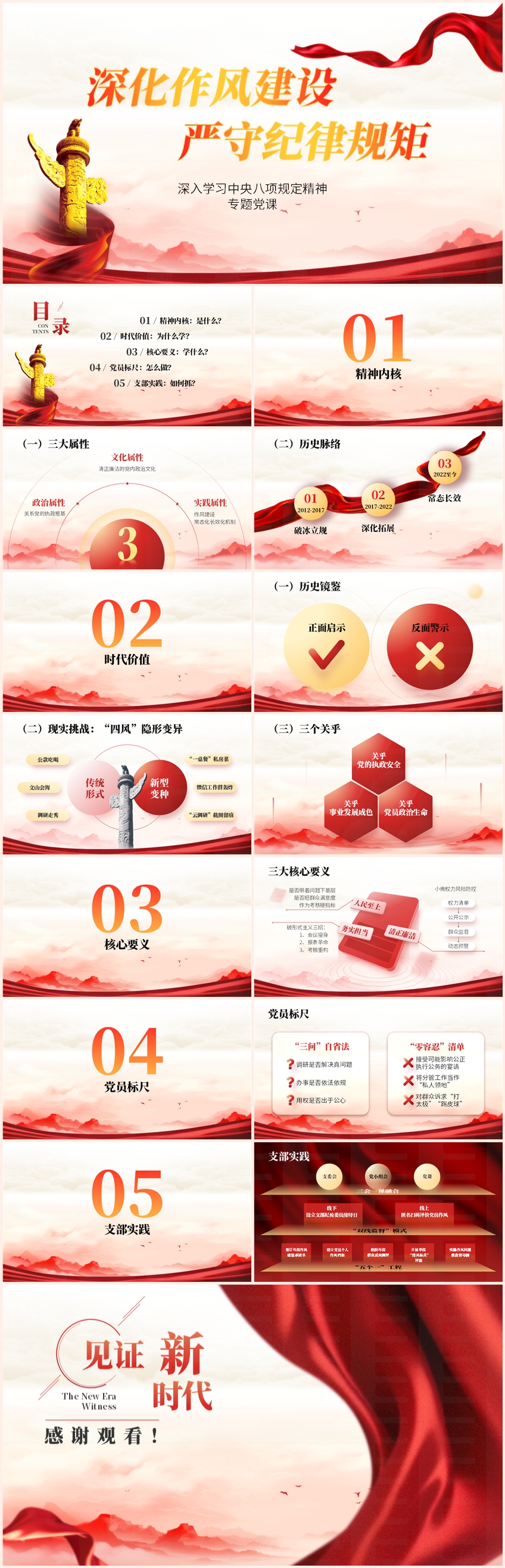 紅色黨政風(fēng)專題學(xué)習(xí)總結(jié)模板