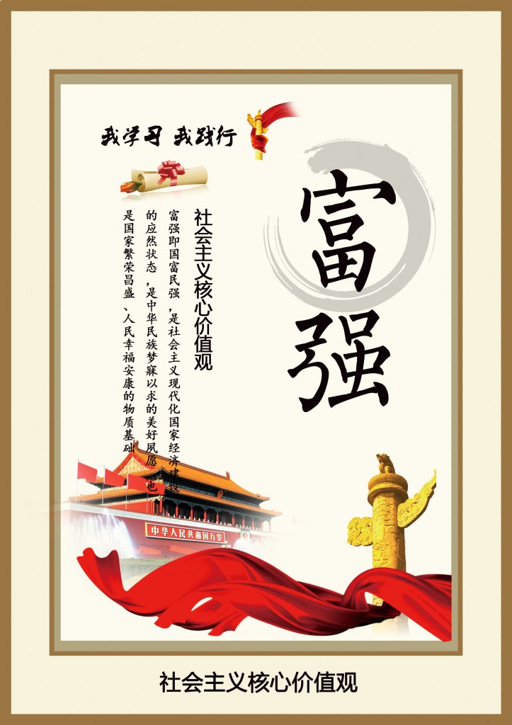 24核心價(jià)值觀宣傳海報(bào)