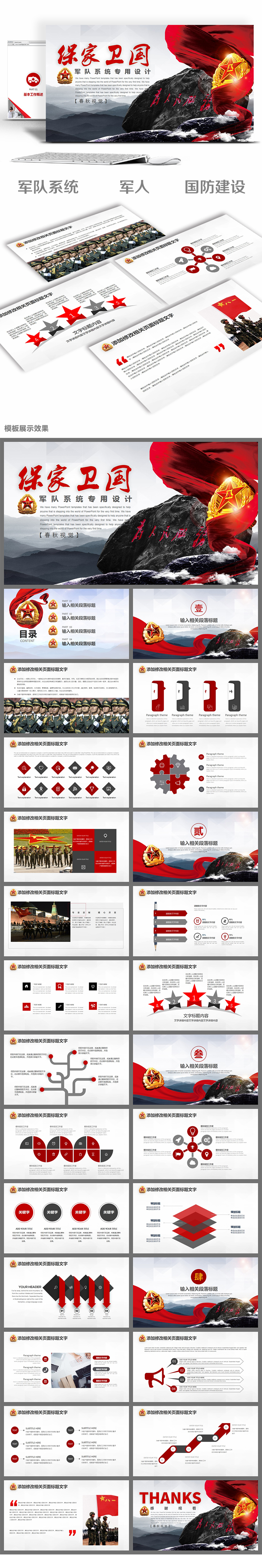 軍隊(duì)系統(tǒng)國防建設(shè)八一建軍節(jié)軍隊(duì)部隊(duì)軍人主題PPT