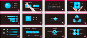動態(tài)PPT模板 時(shí)尚大氣 簡潔 中國風(fēng)模板 手勢