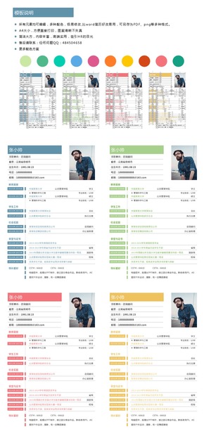 一頁紙簡歷