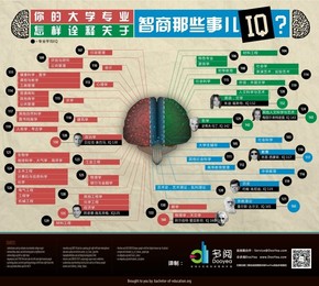 彩色科普-你的IQ適合哪些專業(yè)