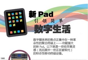 【演界信息圖表】扁平化風(fēng)格-IPAD引領(lǐng)新數(shù)字生活