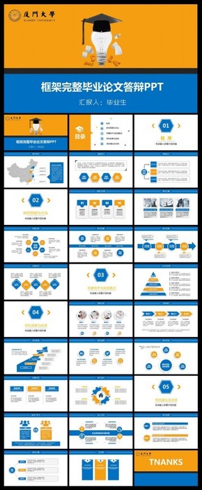 簡潔實(shí)用型開題報告畢業(yè)論文答辯PPT模板