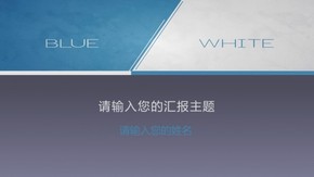 藍(lán)度期末年度匯報(bào)展示模板