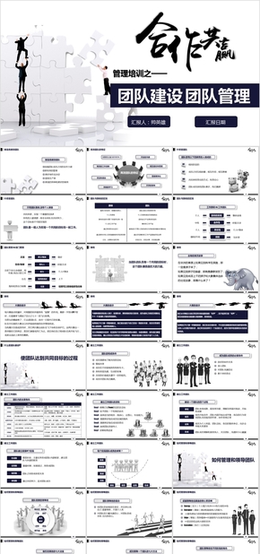 團隊建設(shè) 團隊管理 企業(yè)培訓 管理培訓通用模板