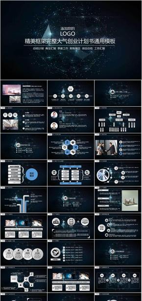 大氣星空商業(yè)計(jì)劃書完整框架通用模板