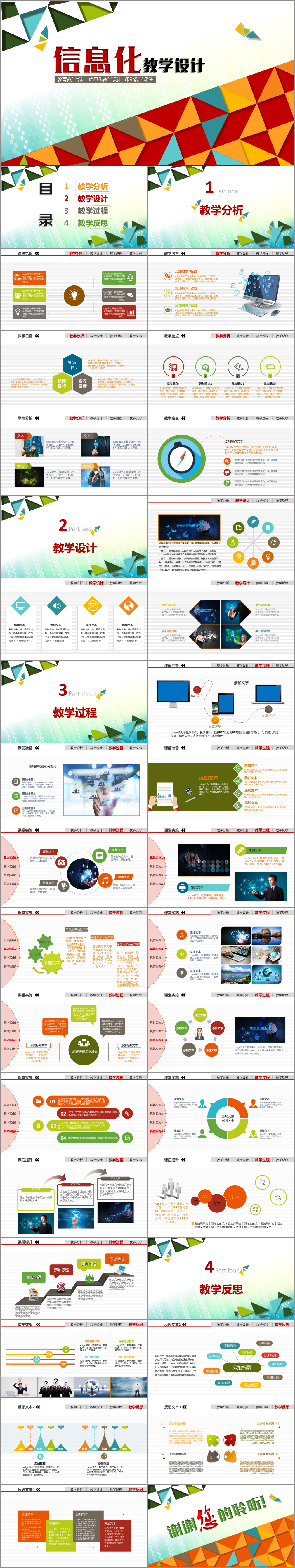 信息化教學(xué)設(shè)計(jì)PPT動(dòng)態(tài)模板 |課堂說課 |公開課